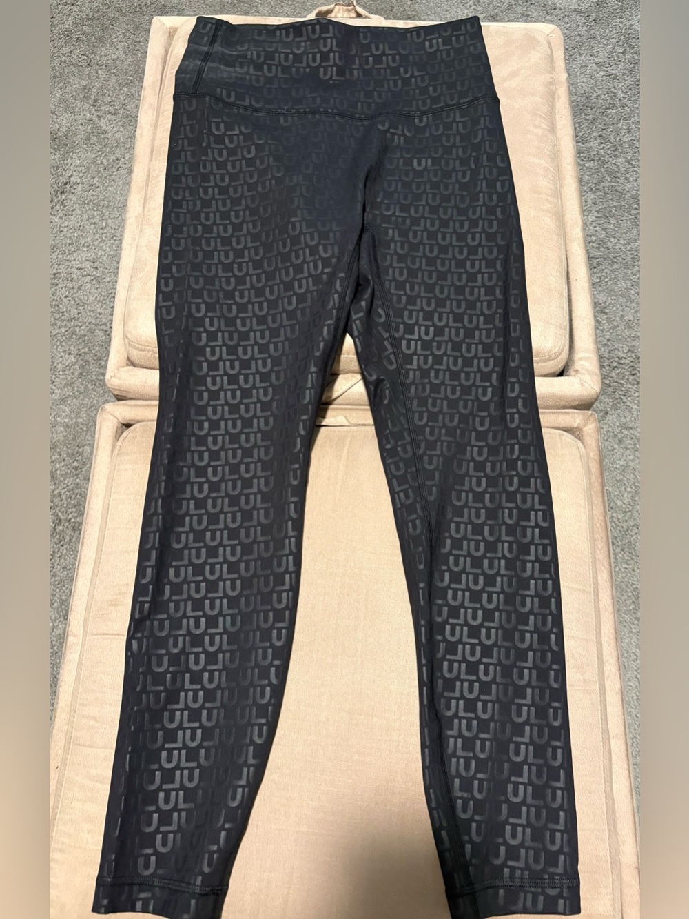 Wunder Train No Line High Rise Tight 25” Embossed